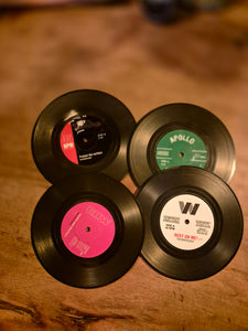 Vintage record - bordskåner